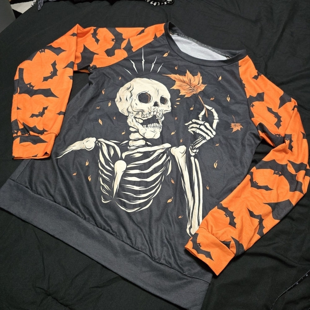 Halloween Skeleton Sweatshirt